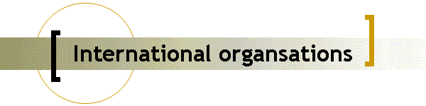 International organsations